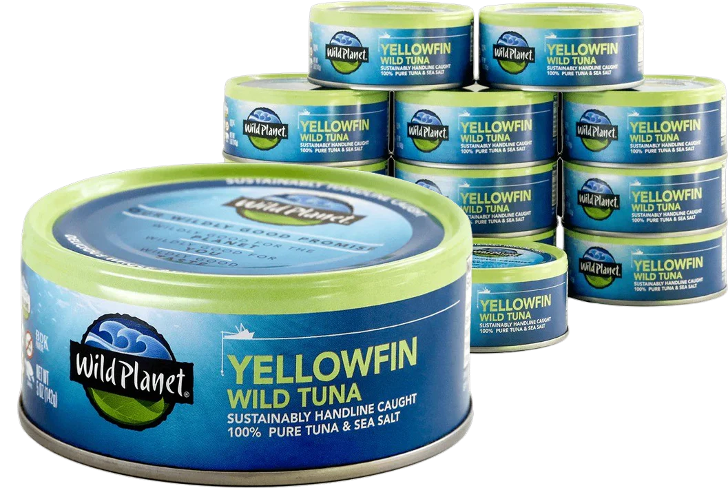 Wild Yellowfin Tuna (12 Pack)