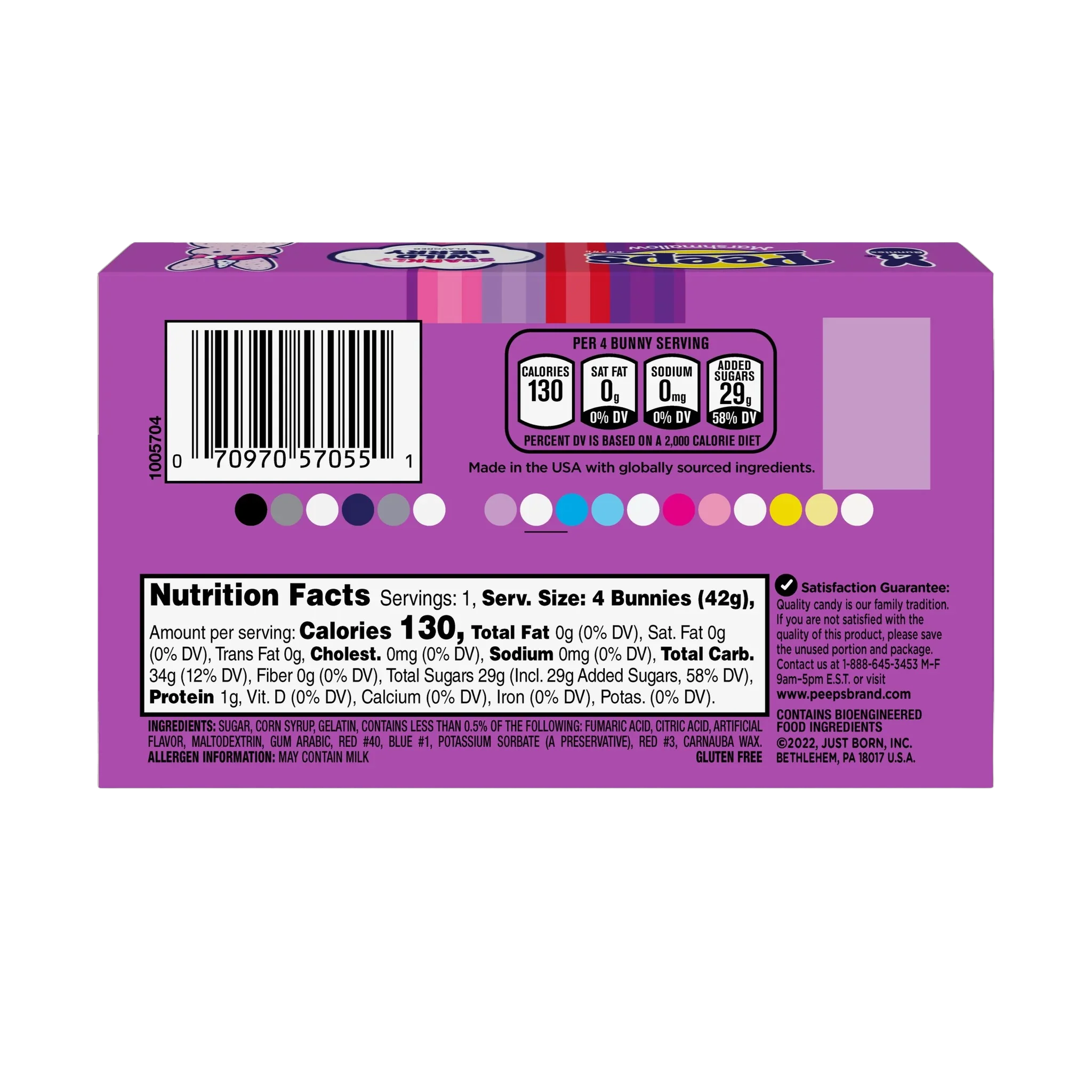 Wildberry Flavored Marshmallow Bunnies (24 Pack) - Image 4