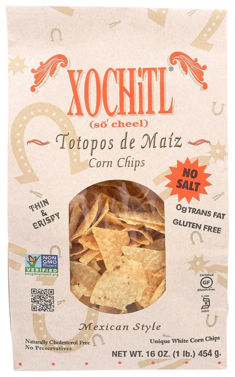 No Salt Corn Chips