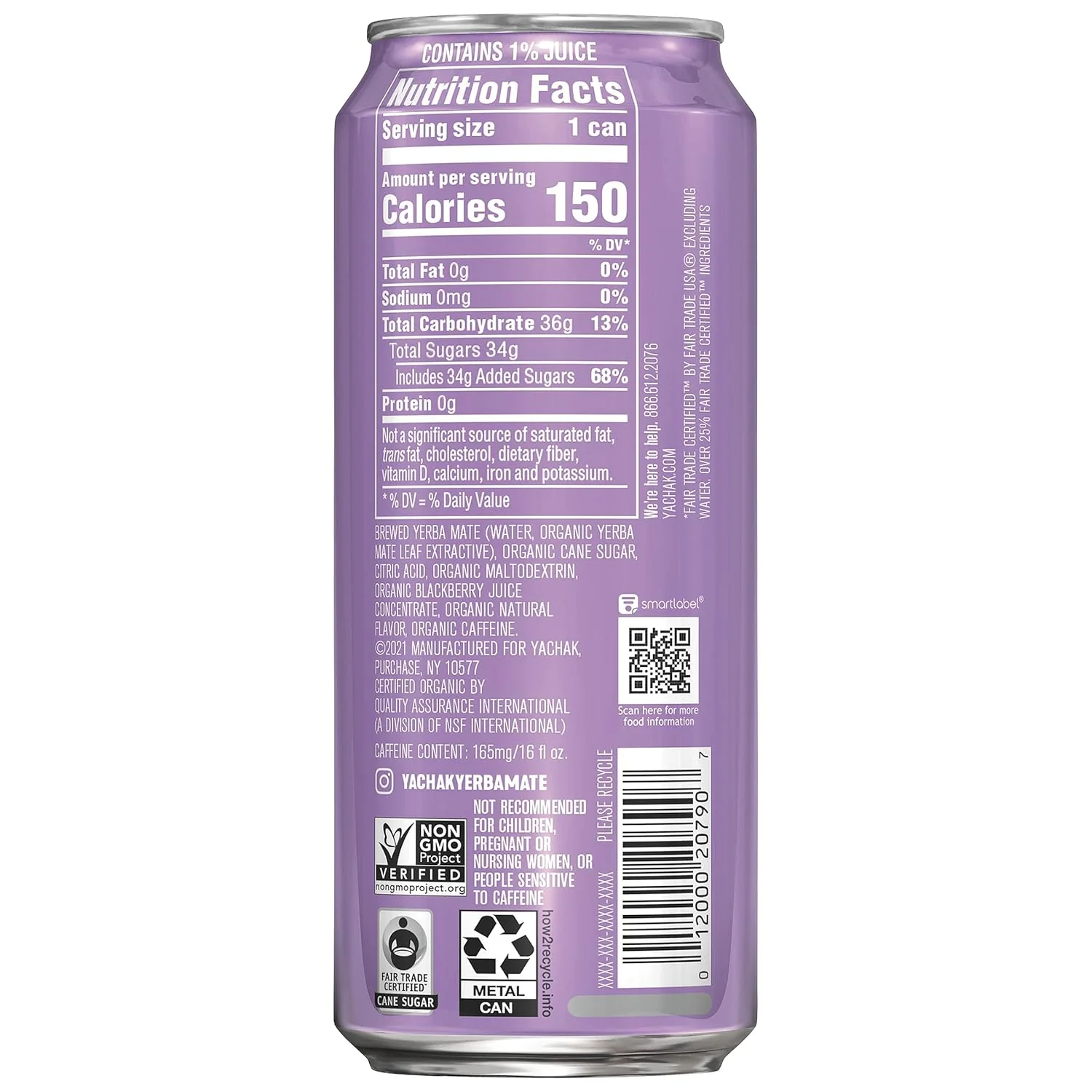 Blackberry Yerba Mate Tea (12 Pack) - Image 4