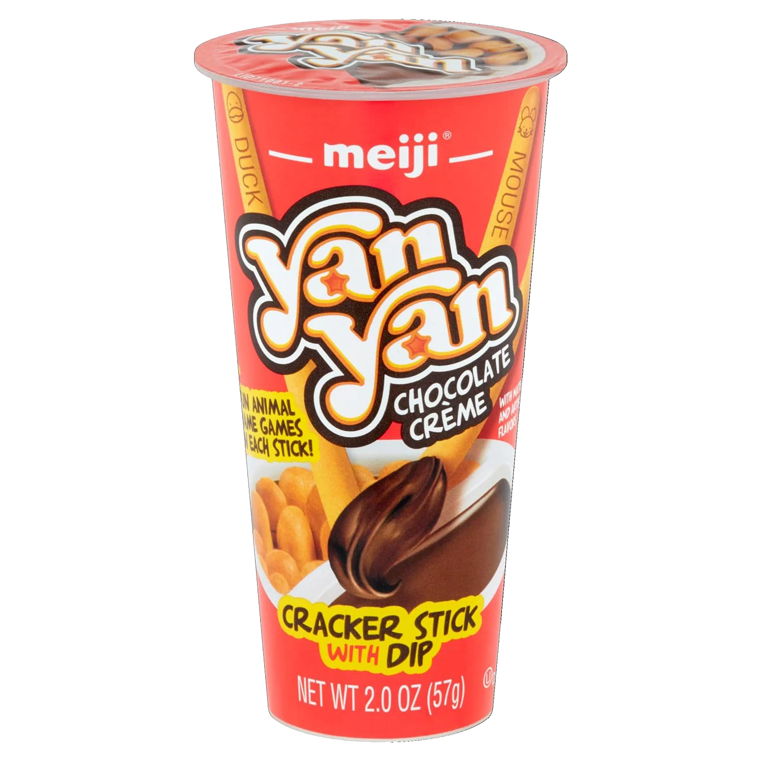 Yan Yan Chocolate Cream Stick (10 Pack) - Image 2