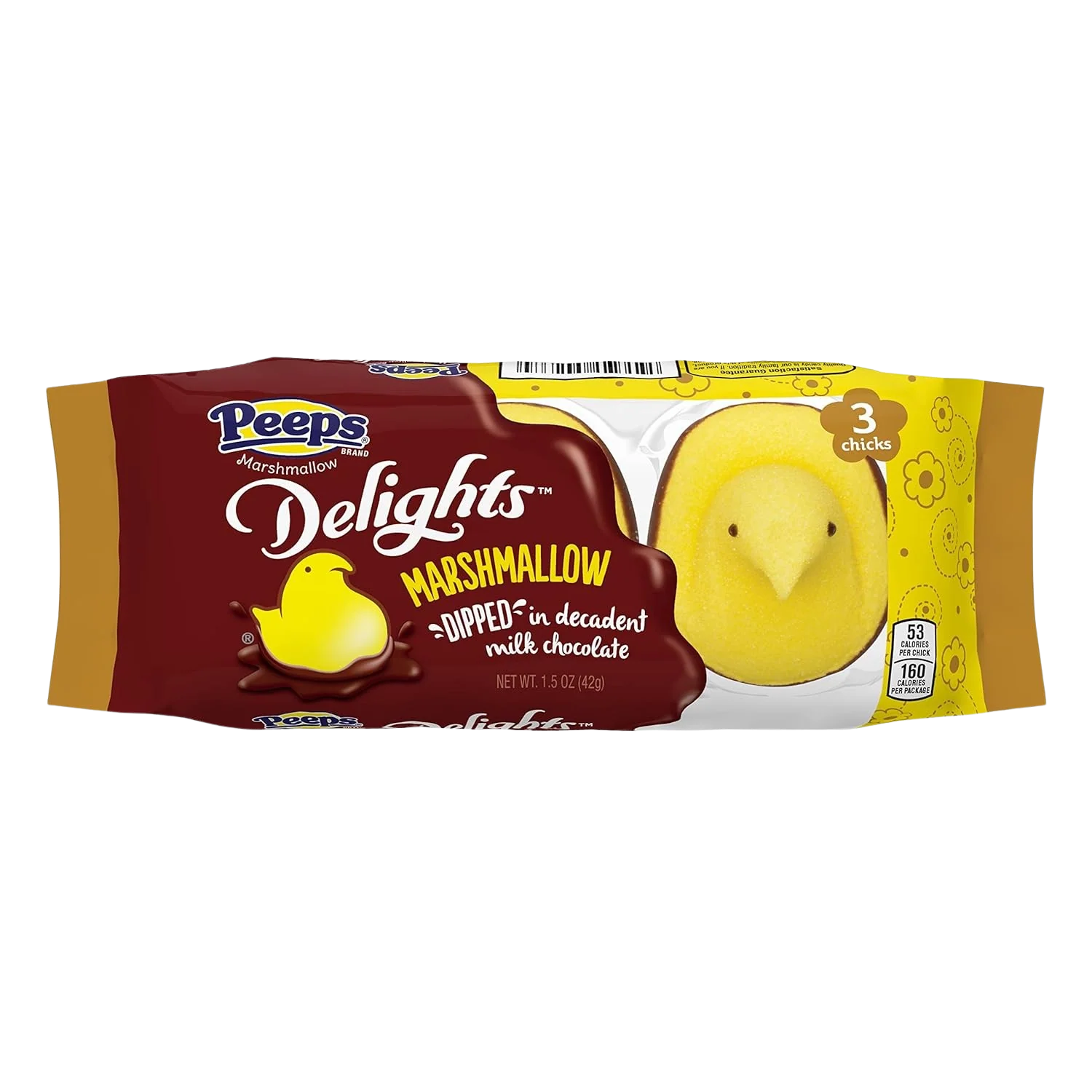 Yellow Chicks Dipped in Milk Chocolate (6 Pack) - Image 2