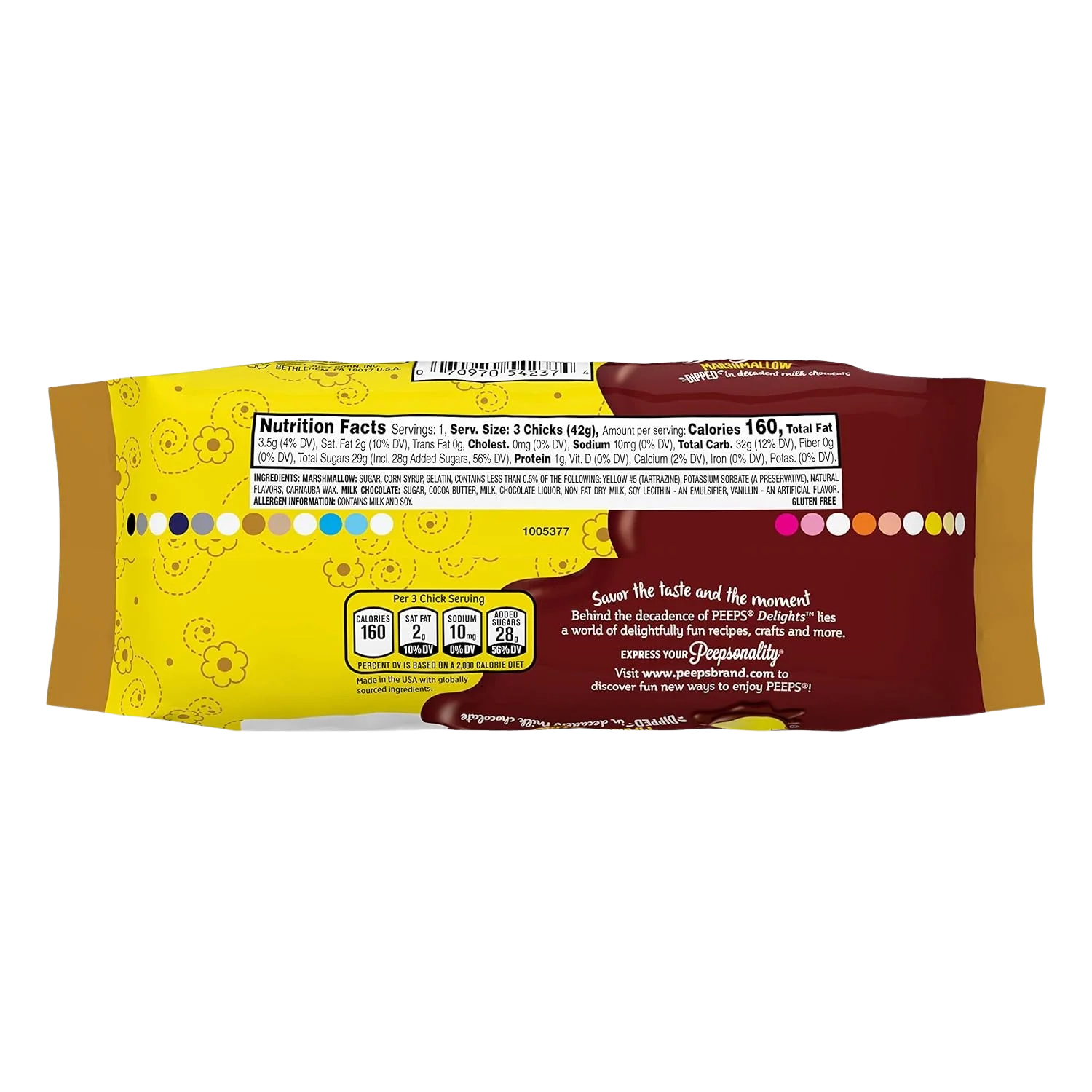 Yellow Chicks Dipped in Milk Chocolate (24 Pack) - Image 3