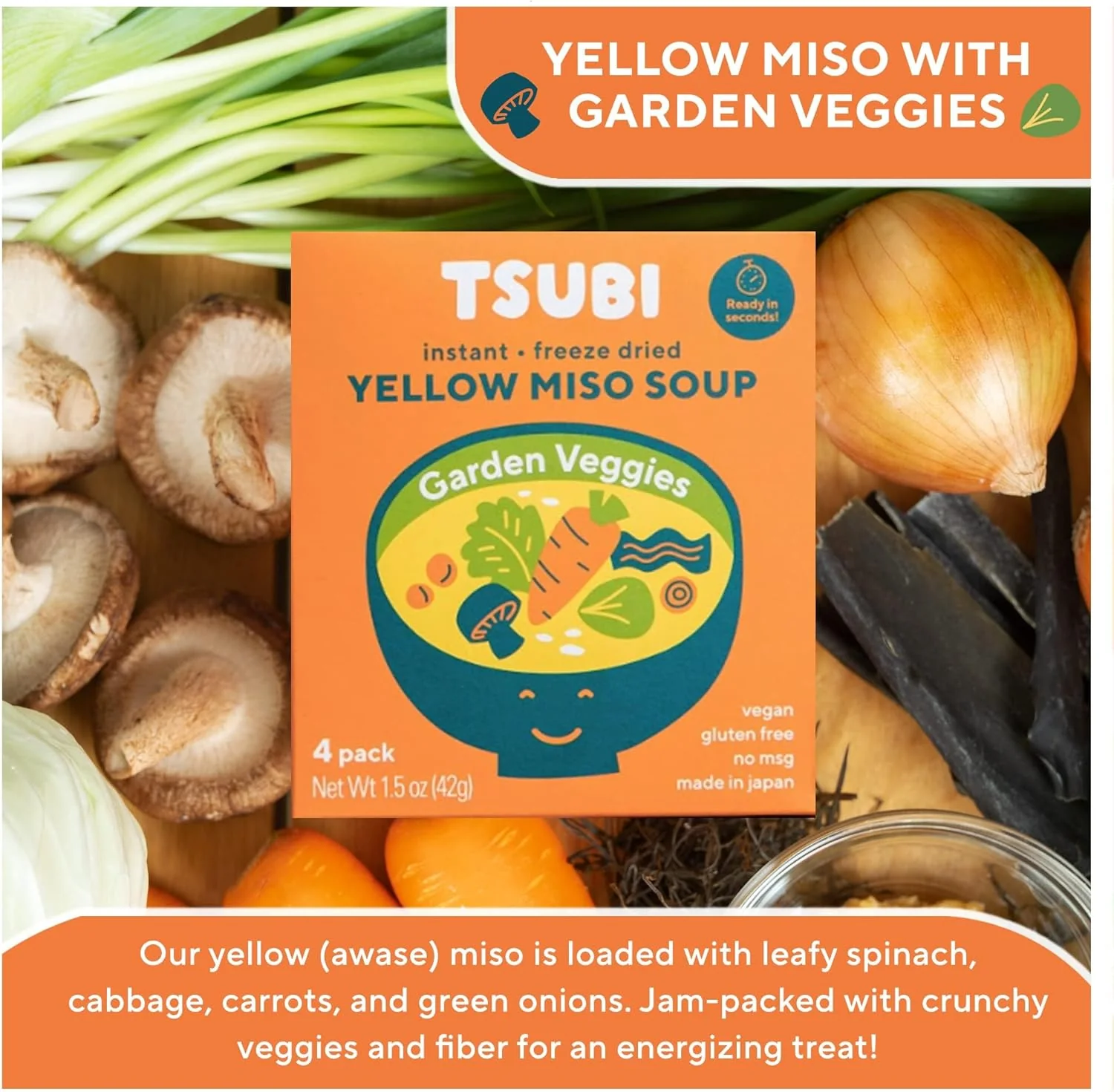 Yellow Miso Soup (4 Pack) - Image 3