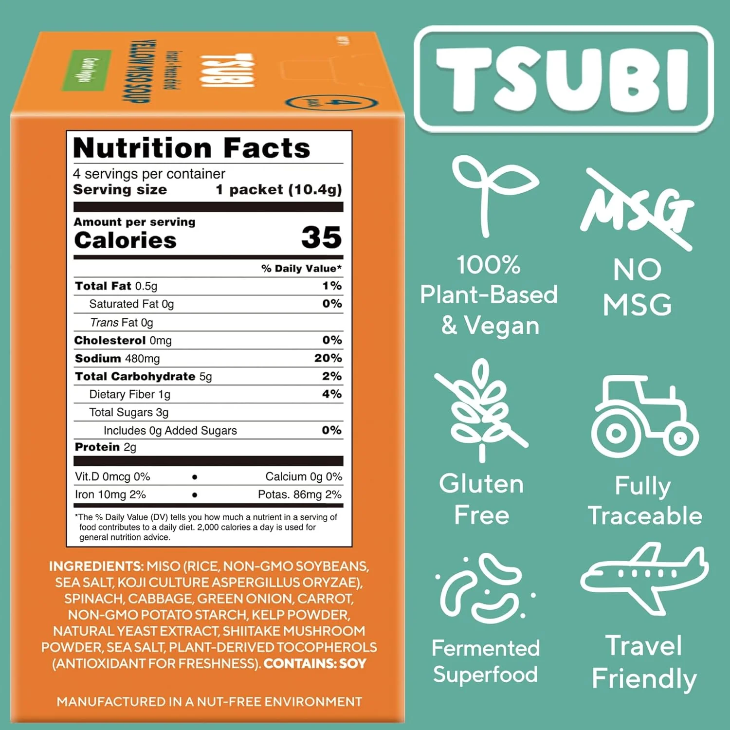 Yellow Miso Soup (4 Pack) - Image 4
