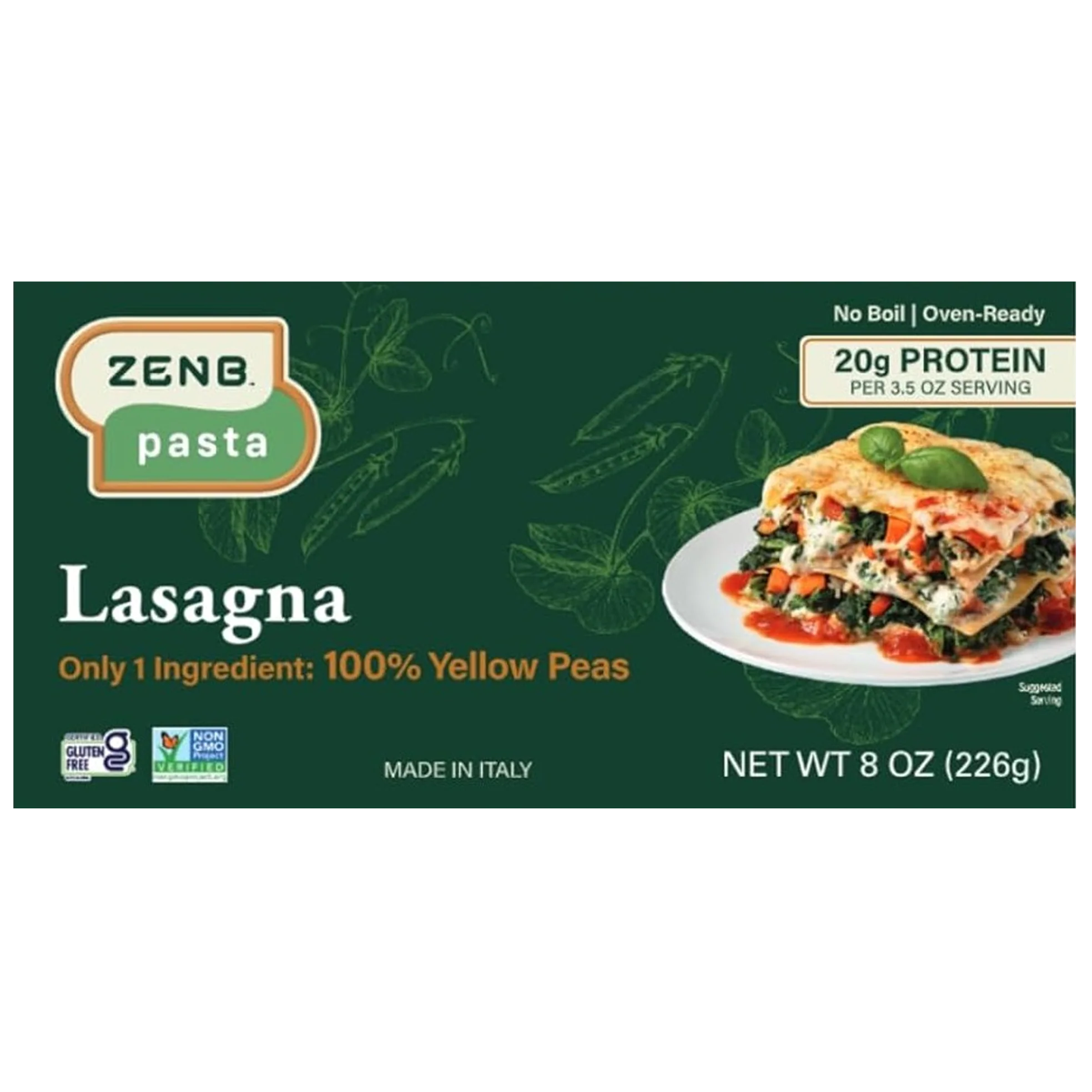 Yellow Pea Lasagna