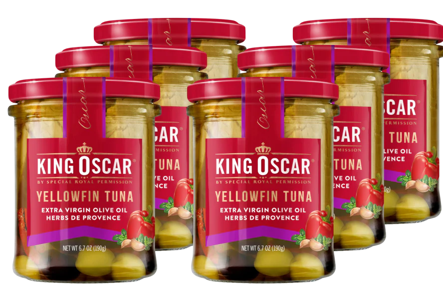 Yellowfin Tuna Fillets in EVOO with Herb De Provence (6 Pack)