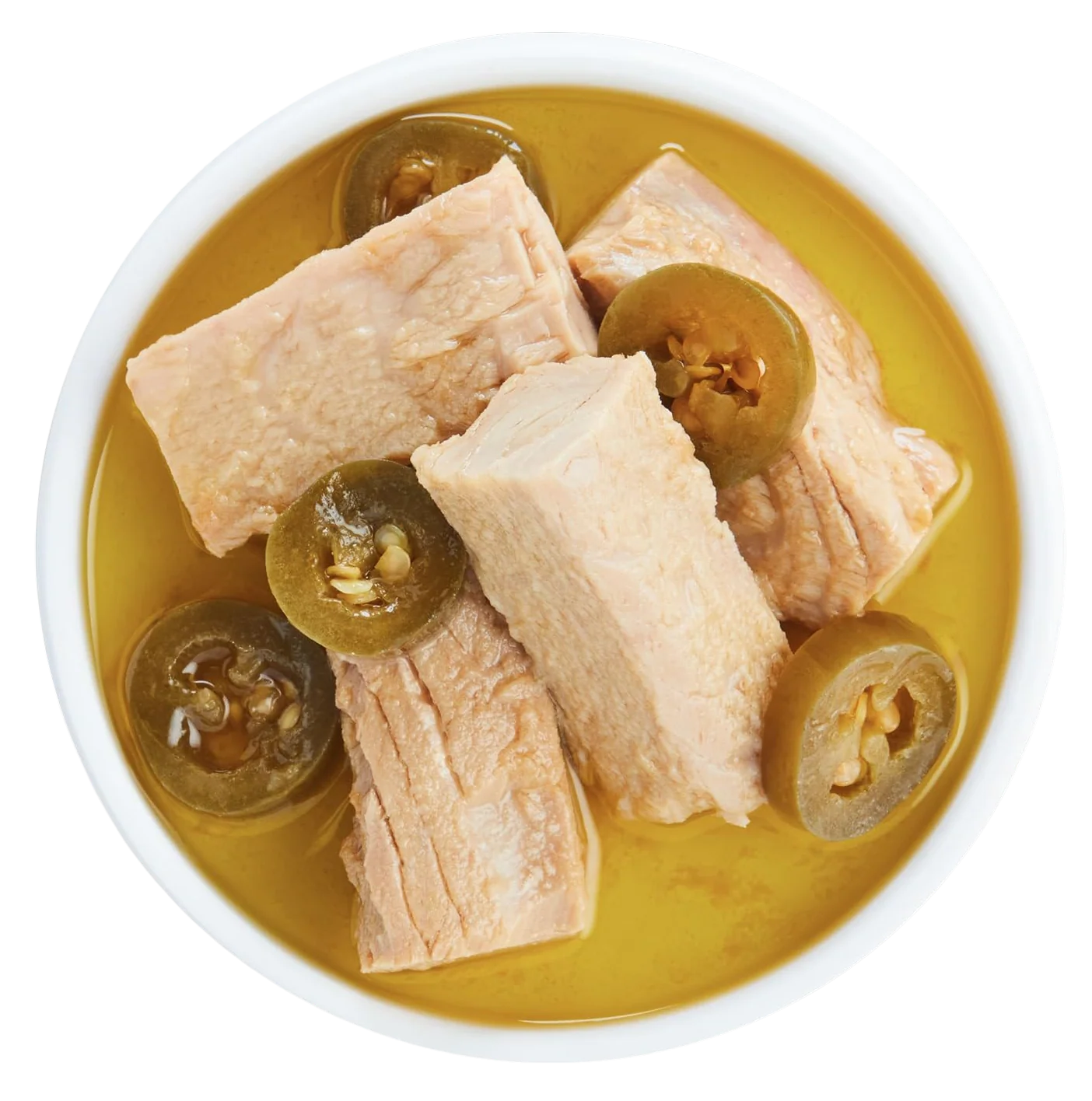 Yellowfin Tuna Fillets in EVOO with Jalapeno Peppers (6 Pack) - Image 3