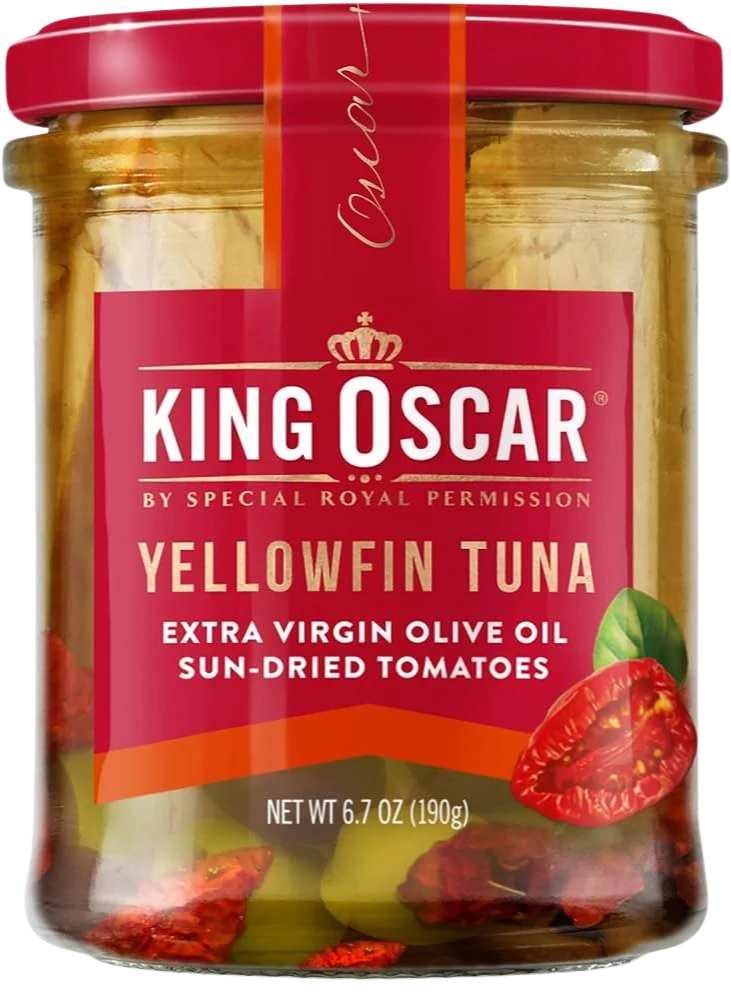 Yellowfin Tuna Fillets in EVOO with Sun-Dried Tomatoes (6 Pack) - Image 2