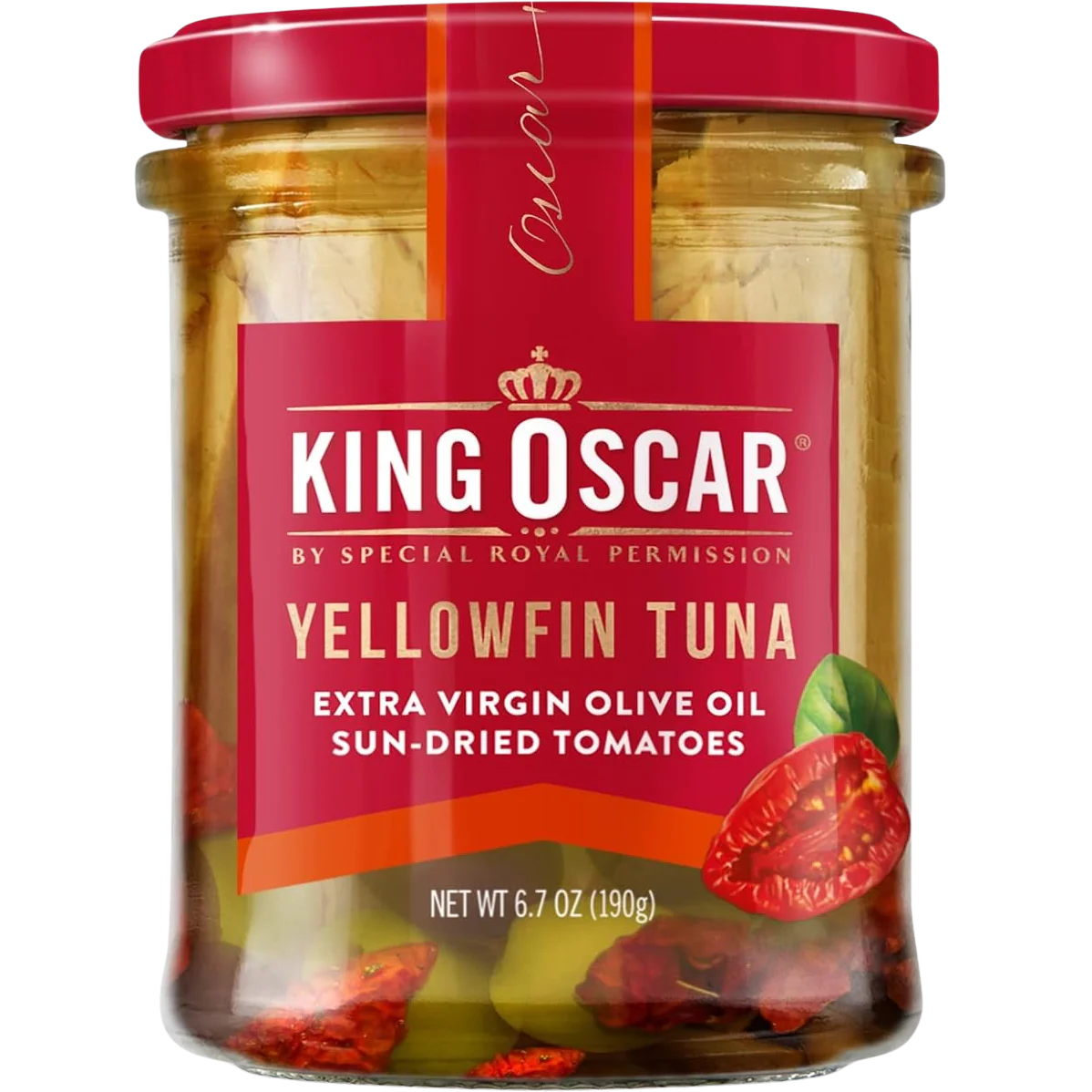 Yellowfin Tuna Fillets in Extra Virgin Olive Oil with Sun-dried Tomatoes