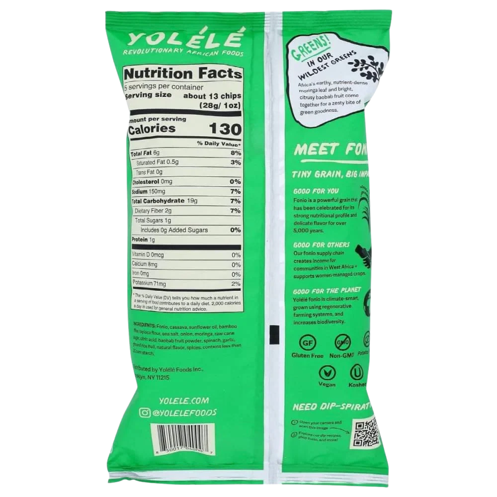 Greens Fonio Chips - Image 2