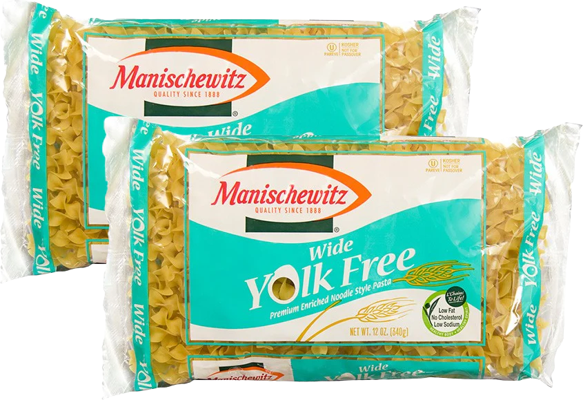 Yolk Free Wide Noodles (2 Pack)