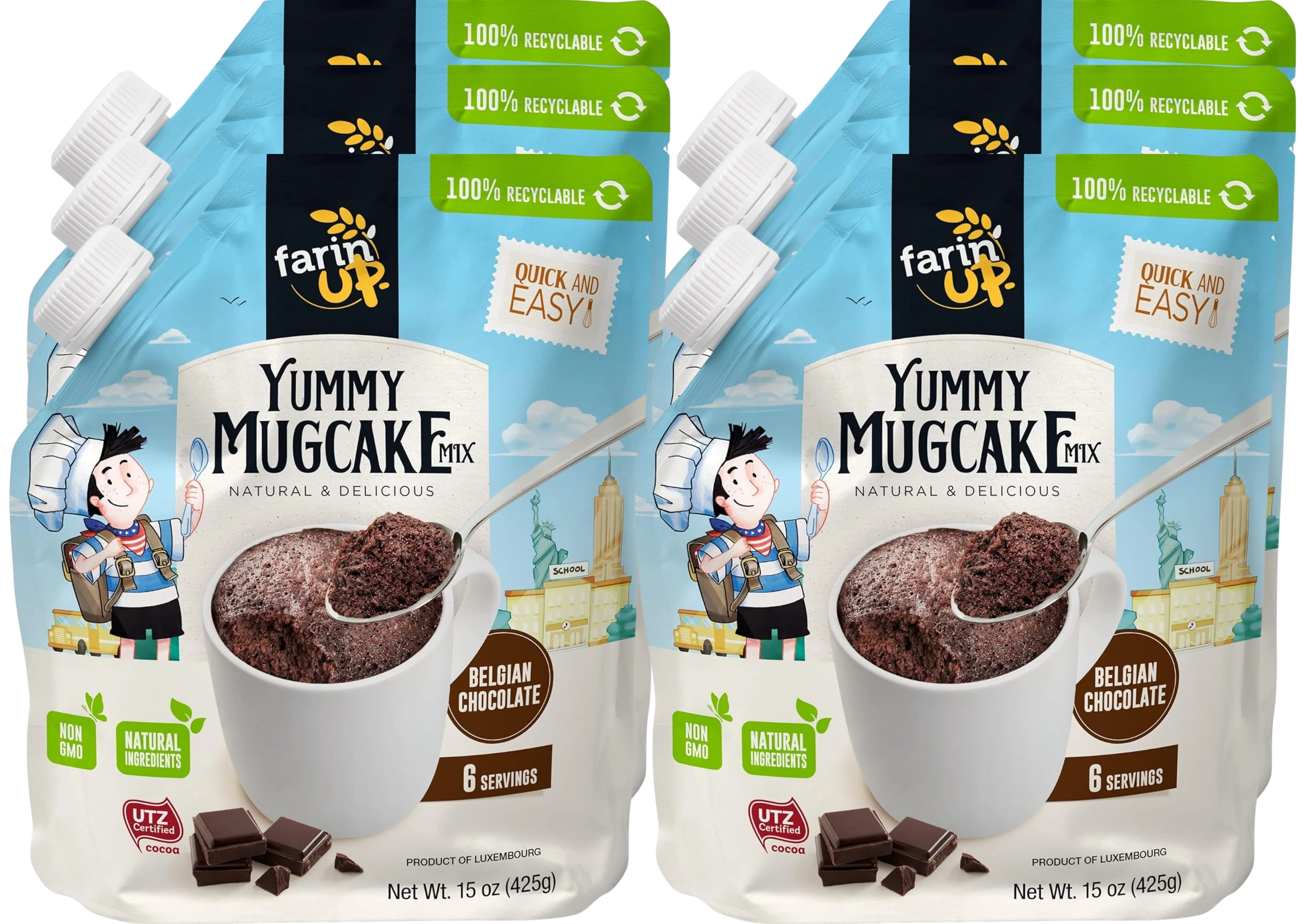 Yummy Mugcake Mix (6 Pack)