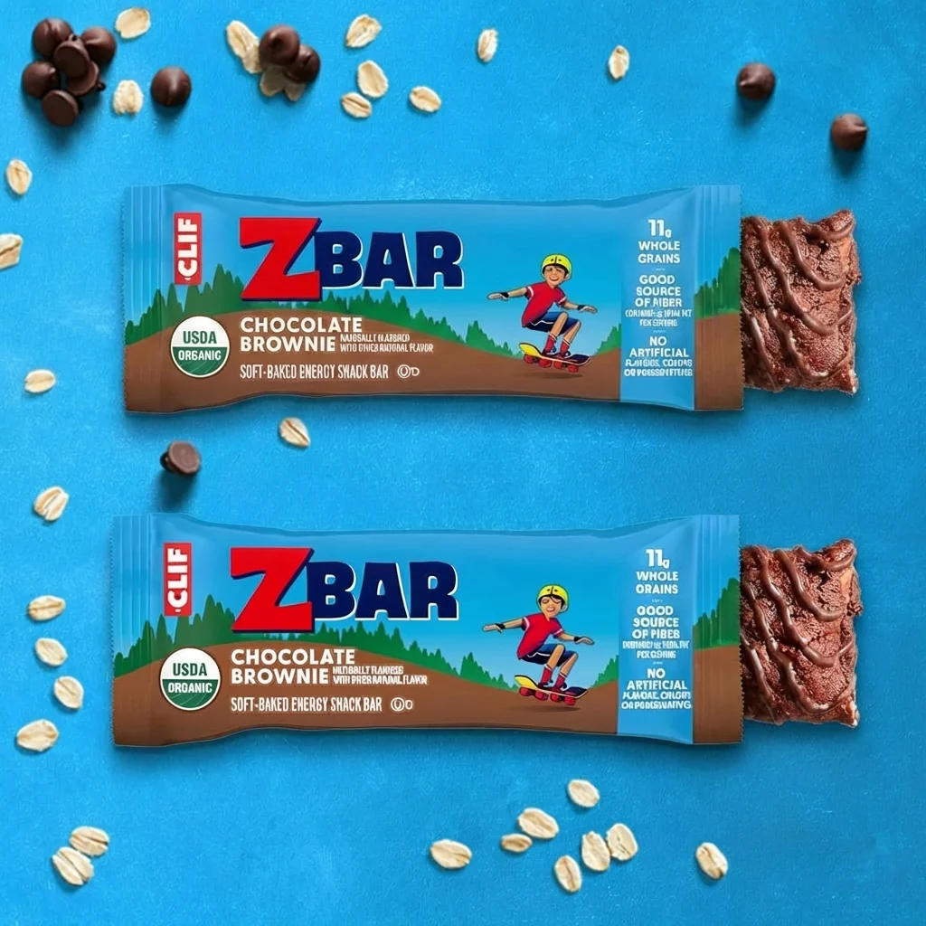 Zbar Chocolate Brownie Snack Bars (6 CT) - Image 2