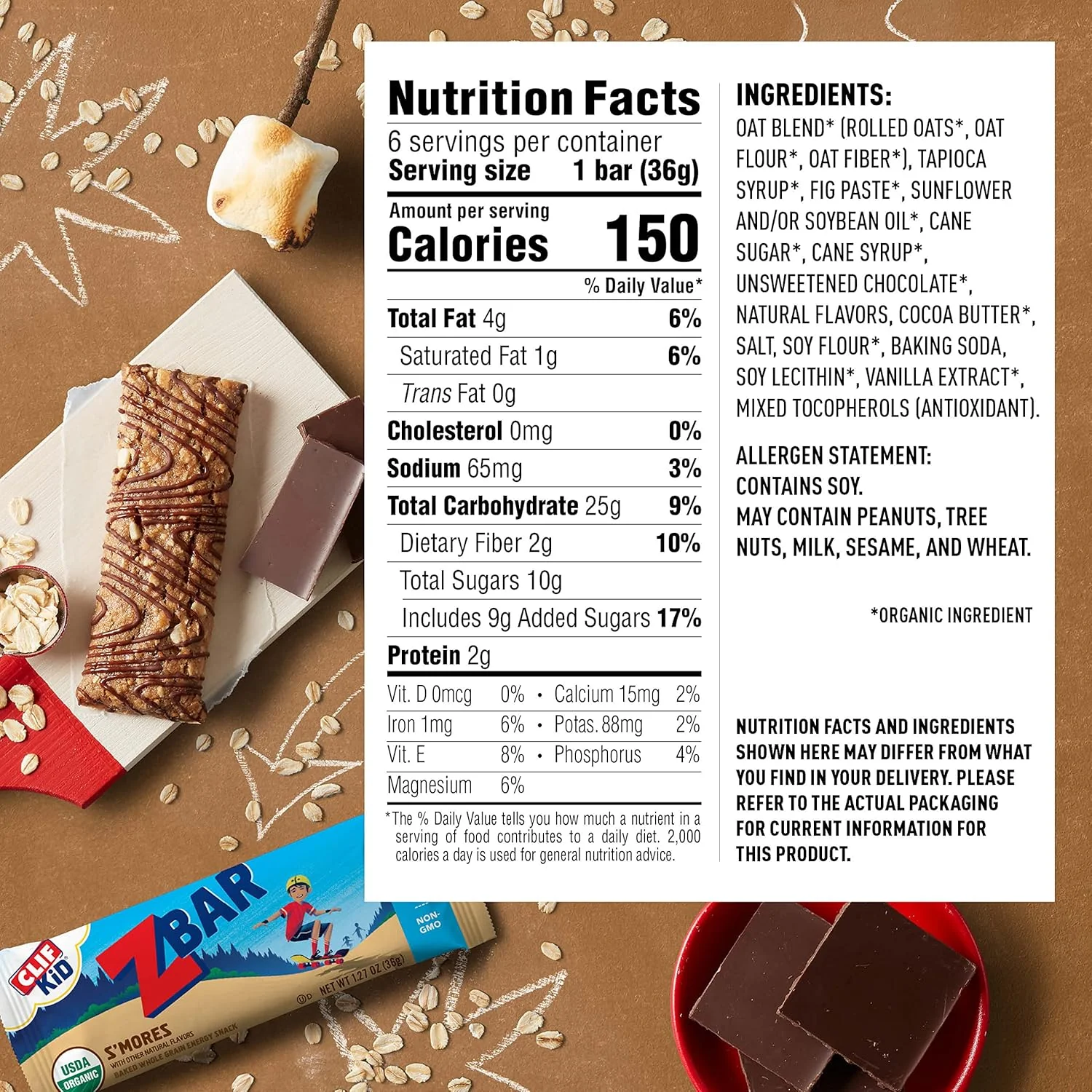 Zbar Smores Bars (6 CT) - Image 3