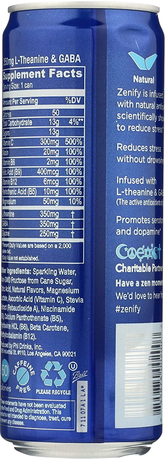 All Natural Sparkling Calming Stress Relief Beverage - Image 2