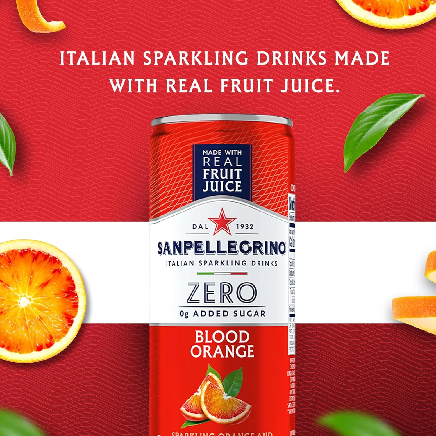 Zero Grams Added Sugar - Blood Orange (6 Pack) - Image 3