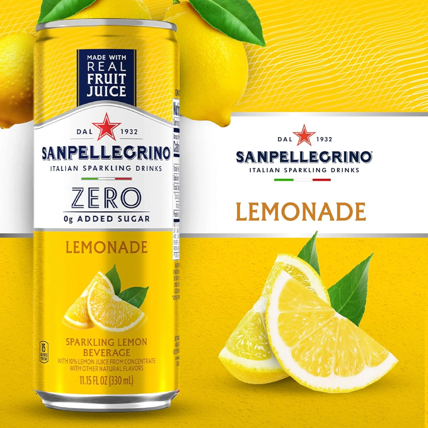 Zero Grams Added Sugar - Lemonade (6 Pack) - Image 2