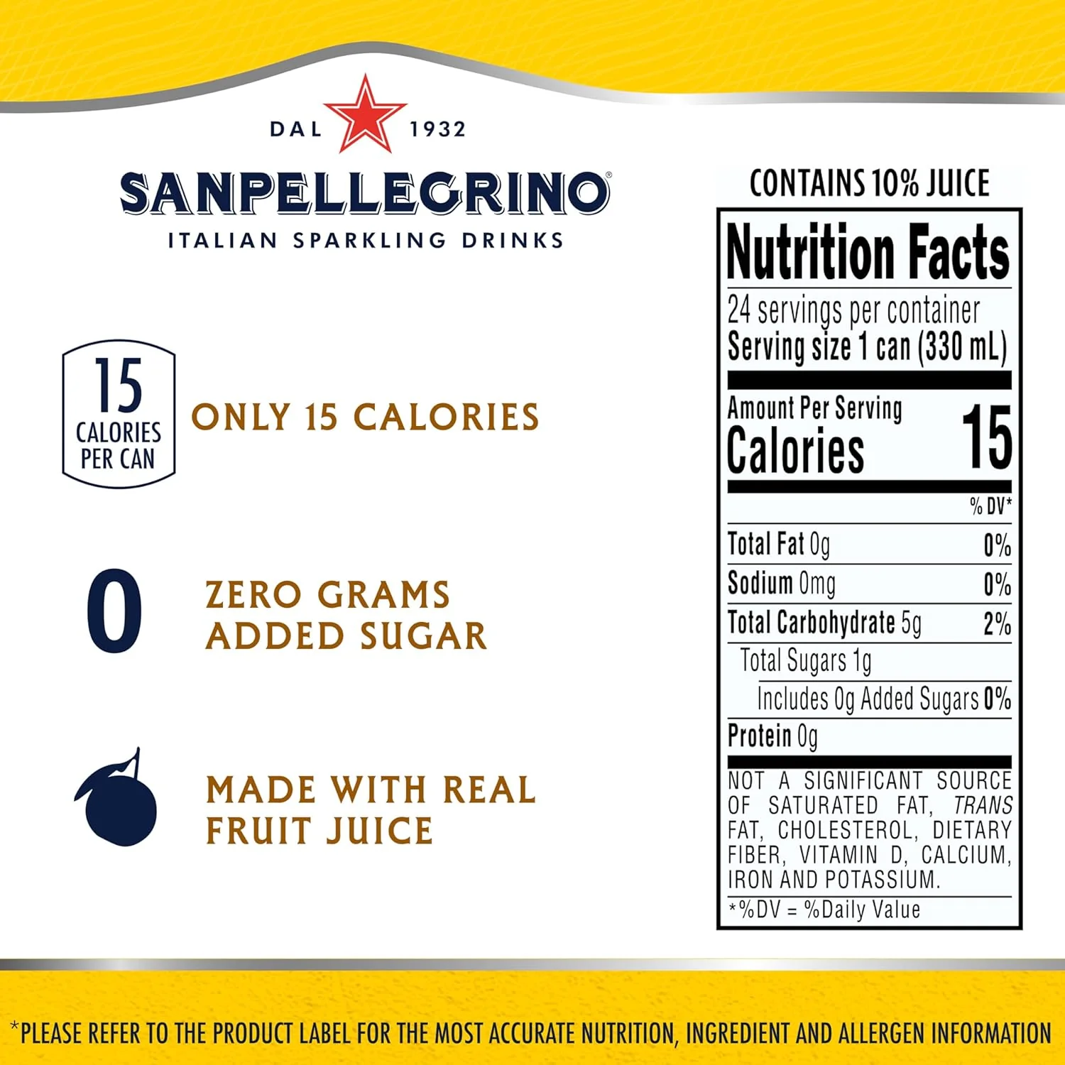 Zero Grams Added Sugar - Lemonade (6 Pack) - Image 4