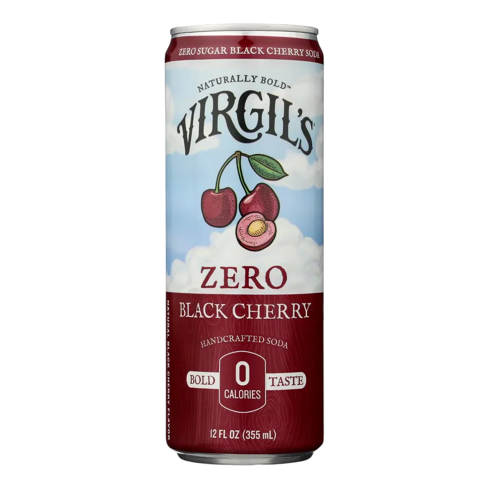 Zero Sugar Black Cherry Soda (4 Pack) - Image 2