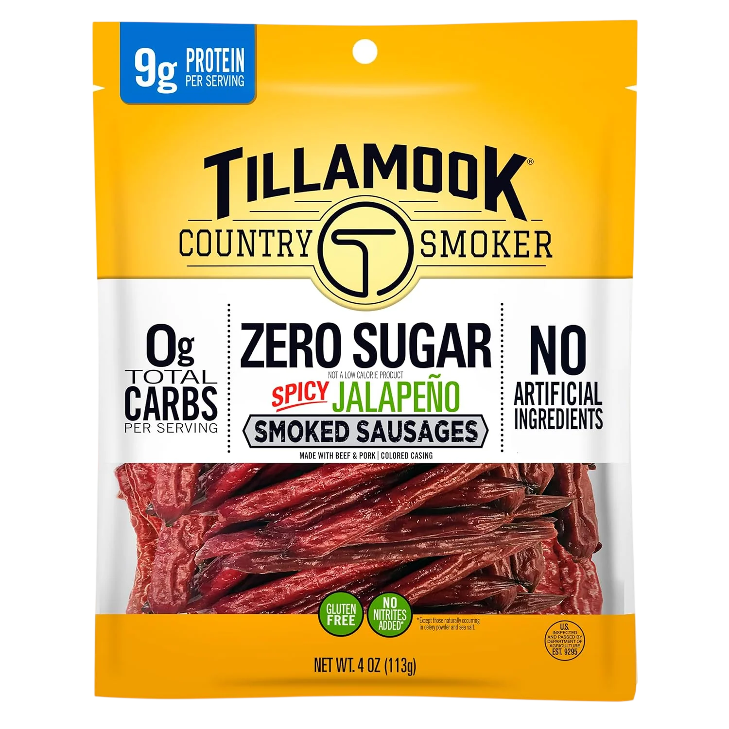 Zero Sugar Jalapeno Smoked Sausage