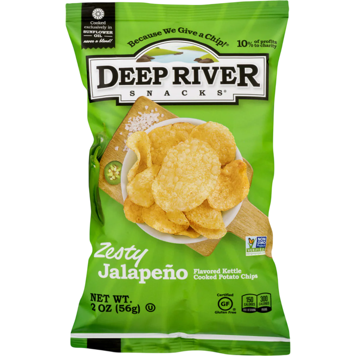 Zesty Jalapeño Kettle Cooked Potato Chips