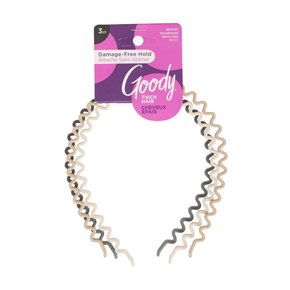 Zigzag Headbands (3 CT)