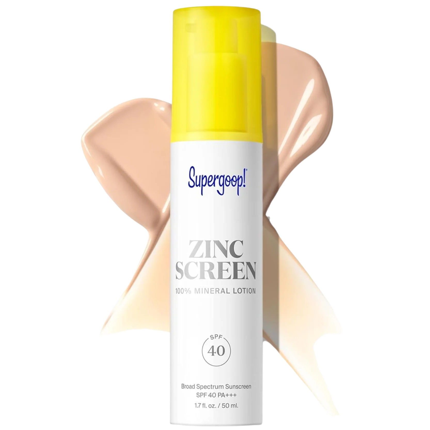 Zincscreen 100% Mineral Lotion Face Sunscreen SPF 40